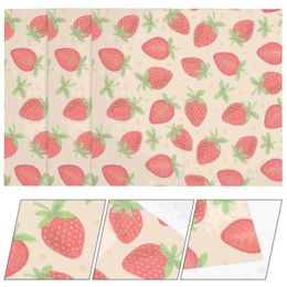 Storage Bags 3 Pcs Beeswax Wrap Home Paper Food Wrapping Wraps Stencil Wrappers Packing Supplies