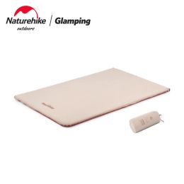 Pads Naturehike Automatic Iatable Pad Outdoor Tent Sleeping Mat Dampproof Floor Mat Camping High Rebound Sponge Mute Mattress