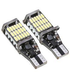 10Pcs T15 T16 W16W LED Reverse Light Bulb 920 921 912 Canbus 4014 45SMD Highlight LED Backup Parking Lamp Bulbs DC12V1871560