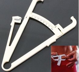 300pcs Personal Body Fat Caliper Analyzer Fitness Slim Keep Health Tester Body Fat Monitor Sebum Meter Fat Folder Slimming Shaper5291588