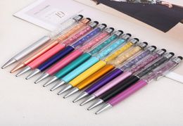 Multi Functional Metal Crystal Ballpoint Pens For Wedding Birthday Office School Business Writing Supplies2710461