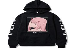 Sweater Zero Two Pullover Sweatshirt Men Darling in the Franxx Costume Hoodies Harajuku Sudadera2535873