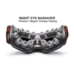 Bluetooth Eye Massager Megetic Therapy Vibration Compress Massage Instrument Acupressure Relief Fatigue Care 240411