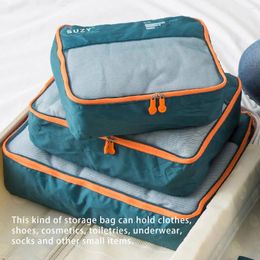 Storage Bags 7PCS Travel Bag Packing Organizer Organizing Holder Cosmetics