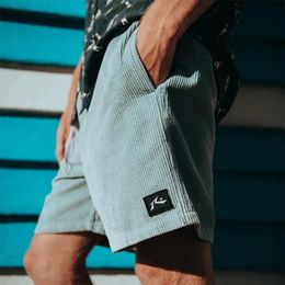 intage Corduroy Unisex Shorts summer causal men Short pants Daily Outdoor Mens clothing Large size 3XL loose male Shorts 240409
