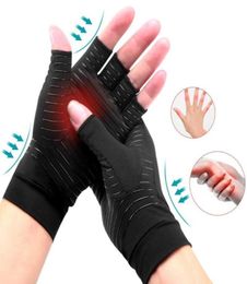 Wrist Support 1 Pair Compression Arthritis Gloves Joint Pain Relief Women Men Antislip Glove Therapy For Carpal Tunnel Typing587326333719