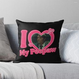 Pillow I Love My Peepaw Mads Mikkelsen Throw Covers Sitting