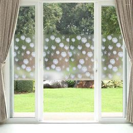 Window Stickers Film Sticker 60x200cm PVC Privacy Waterproof Bedroom Bathroom Home Decoration