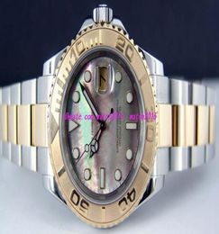 2 Style Luxury Watches Steel Bracelet 18kt Gold Men039s Tahitian Mother Of Pearl 16628 16623 40mm Automatic Mechanical Men Watc4623727