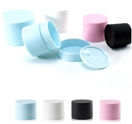 5g 15g 20g 30g 50g PP Cosmetic Cream Jars With Lid Empty Lotion Container High Quality Black Blue Pink White Packing Bottles2184163