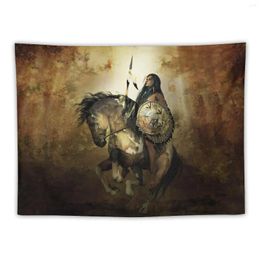 Tapestries Warrior Tapestry Wall Art Decorations For Your Bedroom