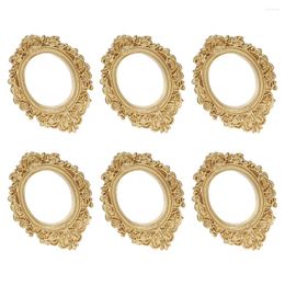 Frames DIY Miniature Picture Framess Handicraft Resin Oval Jewellery Material Handmade Crystal Drop Glue