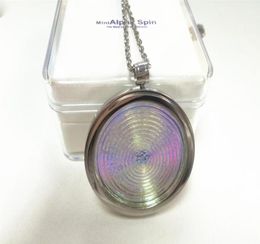 AlphaSpin Mini Bio Disc Pendant Alpha Spin Scalar Energy Balance Body 2018 Newest Health Products Quantum Scalar Energy1813230