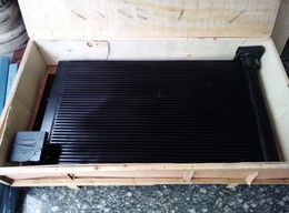 54365945 black Aluminium air oil cooler after cooler for IR screw air compressor