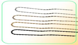 Fashion Hiphop designer necklace woman mens necklace Chains ed Rope Stainless Steel Gift Gold Necklaces Silver Black South Am820212478169