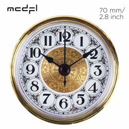 Clocks MCDFL Retro Clock Inserts Grandfather Movement Faces for Crafts Table Kit World Antique Crystal Watches Desk Gadget 70mm 2.8inch