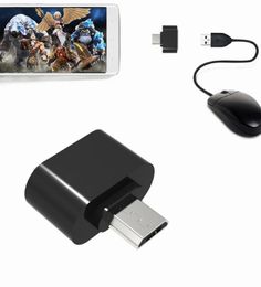 Micro USB To USB20 Expansion OTG Adapter Flash Drive Usb OTG Adapter Converter To Micro Usb Cable Adapter9808577