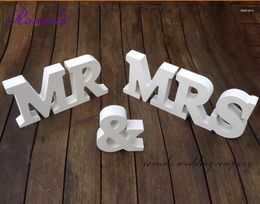 Party Decoration Arived Mr & Mrs Wedding Sign Letters
