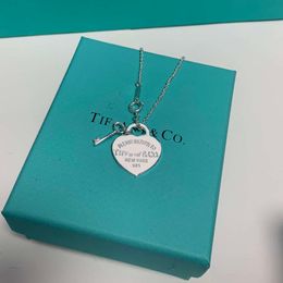 Tiffanyjewelry di lusso tiffanybead collane a pendente designer designer gioielli di moda stile street classici donne grandi gift per le vacanze