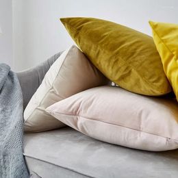 Pillow Cover Velvet Decorative Pillows For Sofa Living Room Housse De Coussin 45 Nordic Home Decor