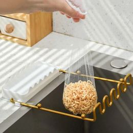 Kitchen Storage Plastic Sink Filter Rack Anti-clogging Foldable Leftovers Prevent Food Residues Falling Waste Garbage Net Shelf