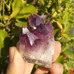 Decorative Figurines Uruguay Natural Amethyst Geode Crystal Quartz Cluster Specimen