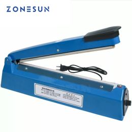 Machine ZONESUN ZSFS200 Hand Impulse Sealing Machine Plastic Bag Sealing Machine Plastic Bag Heat Sealer Supply