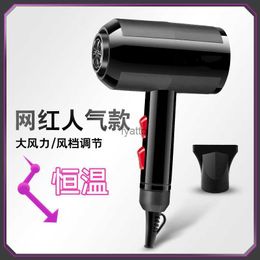 Electric Hair Dryer Online celebrity Tiktok T-hammer hair dryer Home dormitory high-power constant temperature gift H240412