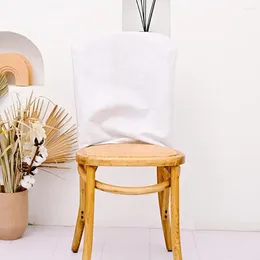 Chair Covers Back Cover Exquisite Comfortable Touch Fade-less Festival Party Sleeve Home Decor Slipcover