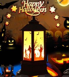 Halloween PumpkinsWitchGhost HandSkeleton LED Lights Artificial Flame light Small Oil lamp LED Party Supplies Halloween Decor7539696