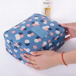 Storage Bags 3PCS Printing Travel Cosmetic Bag Lotion Packing Washing Waterproof Organizer