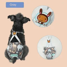 Dog Apparel Adorable Cartoon Strap Physiological Pants For Female Dogs - Perfect Solution Menstruation