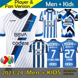 2023 2024 CF Monterrey CANALES Soccer Jerseys 23 24 Rayados R.FUNES MORI E.AGUIRRE MEZA R.AGUIRRE ROMO G.BERTERAME V.GUZMAN player football men women kids sports shirt