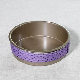 Baking Moulds Lightweight Bake Even Strip Reusable Warp Thick Cake Pan Dampen