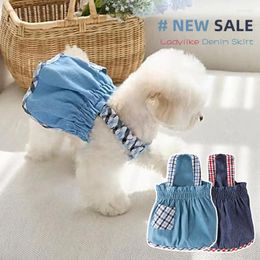 Dog Apparel Pet Clothing Vest Cute Strap Skirt Thin Cat Pomeranian Bear Small Puppy Teddy Spring/Summer Clothes