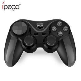 Gamepads IPEGA Gamepad PG9128 Bluetooth Wireless Joystick PUBG Trigger Stretchable Mobile Game Controller for Android IOS PC Phone