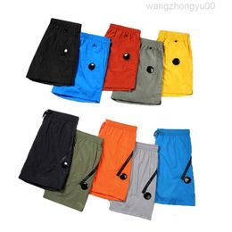 High Quality Single Lens Pocket Short Dyed Beach Shorts Swimming Outdoor Jogging Quick Drying Cp