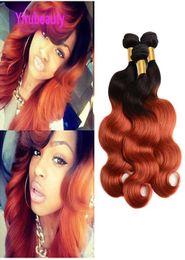 Indian Human Hair Body Wave 95100gpiece Virgin Hair Wefts 3 Bundles 1B 350 Dyed Hair Products 1b 350 Whole4424899