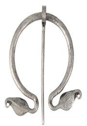 Penannular Viking Brooch Cloak Pin Mediaeval Clasp Viking Jewellery Norse Jewellery Shawl Accessories GB5439561345