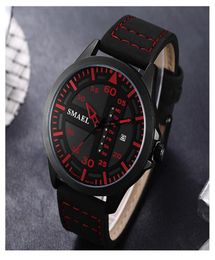 2020 Quartz Watches Bracelet Leather Men Watches Casual Analogue Digital Men Watch relogio 1315 Military Sport Watches Waterproof7759733