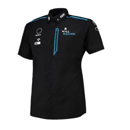 F1 World Formula One Series Car Team Uniform Lapel Short Sleeve Quick Dry POLO Shirt8818619
