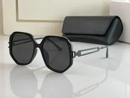 Sunglasses Elegant Irregular Circular Oversized Timeless Polygon Frame Glasses Metal Uv400