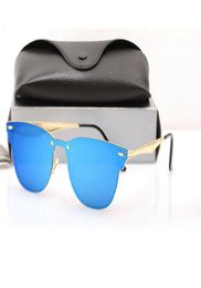 Top Quality Womans Sunglasses Resin lens Luxury Mens Sun glasses UV Protection men Designer eyeglass Metal hinge Fashion women spe9942467