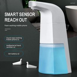 Liquid Soap Dispenser Automatic Foam Induction Hand Washing Machine Smart Touchless Portable Infrared Sensor