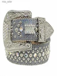 2022 Designer Belt Simon Belts for Men Women Shiny diamond belt The Trojan Red Jet AB miss seller6019683