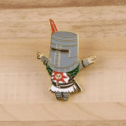 Brooches Dark Souls Game Hard Enamel Pins Metal Brooch For Clothes Fashion Badge Bag Lapel Pin Jewellery Gift Player Friends