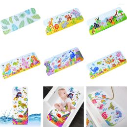 Bath Mats Bathtub Anti-slip Mat Can Be Customised Size Odourless Environmentally Friendly PVC Children's Cartoon Printed Floor Non-slip