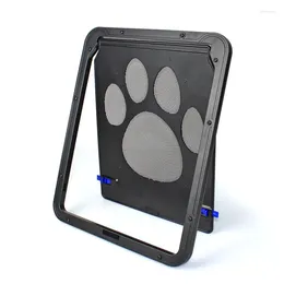 Cat Carriers Balcony Window Protection Door For Cats Animal Pet Supplies Dog Print Anti-bite Small Flap Net