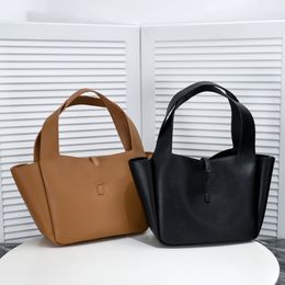2024 Популярная сумка для тота с ленивым и повседневным дизайном интерьера французского стиля, двойной отделкой цепи, супер большая сумочка емкости