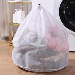 Laundry Bags 4Pcs Convenient Drawstring Bag Breathable Coat Sheet Washing Machine Pouch Household Accessories